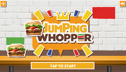 Jumping Whopper Game.