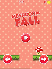 Mushroom Fall Game