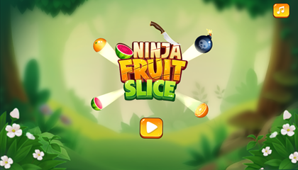 Ninja Fruit Slice Game.