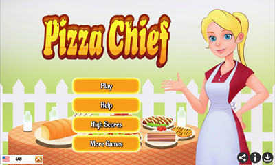 Pizza -Chefspiel
