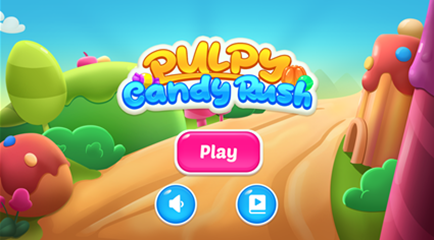 Pulpy Candy Rush Game.