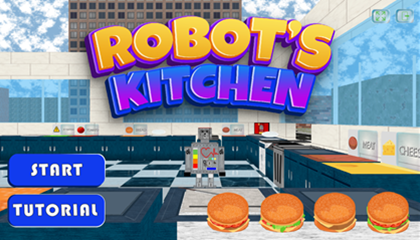 Robots Kitchen Game.