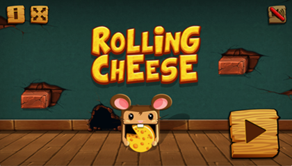 Rolling Cheese Game.