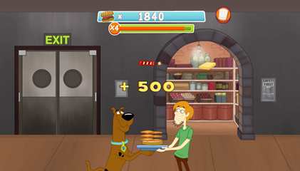 Scooby Doo Sandwich Stack Game.