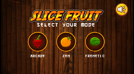 Slice Fruit Game.