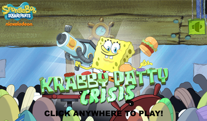Spongebob SquarePants Krabby Patty Crisisゲーム。