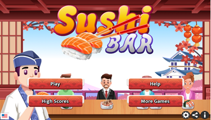 Sushi Bar Game.