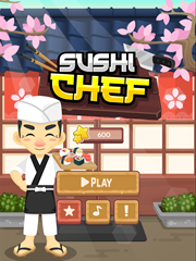 壽司廚師遊戲。