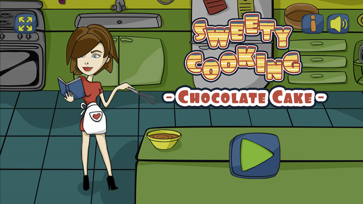 Sweety Cooking Chocolate Cake Game.