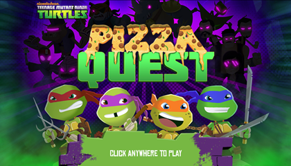 Remaja Mutant Ninja Turtles Pizza Quest Game