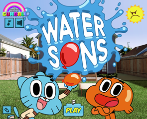 The Amazing World of Gumball Water Sons Game.