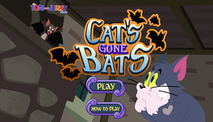 The Tom & Jerry Show Cat's Gone Bats Game.