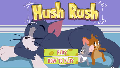 Tom＆Jerry Hush Rush遊戲。