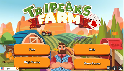 Tripeaks Farm Game.