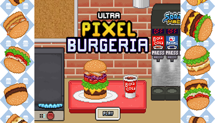 Ultra Pixel Burgeria -Spiel