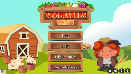 Vegetables Farm Game.