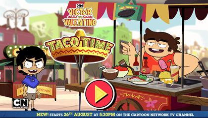 Victor and Valentino Taco Time Game.